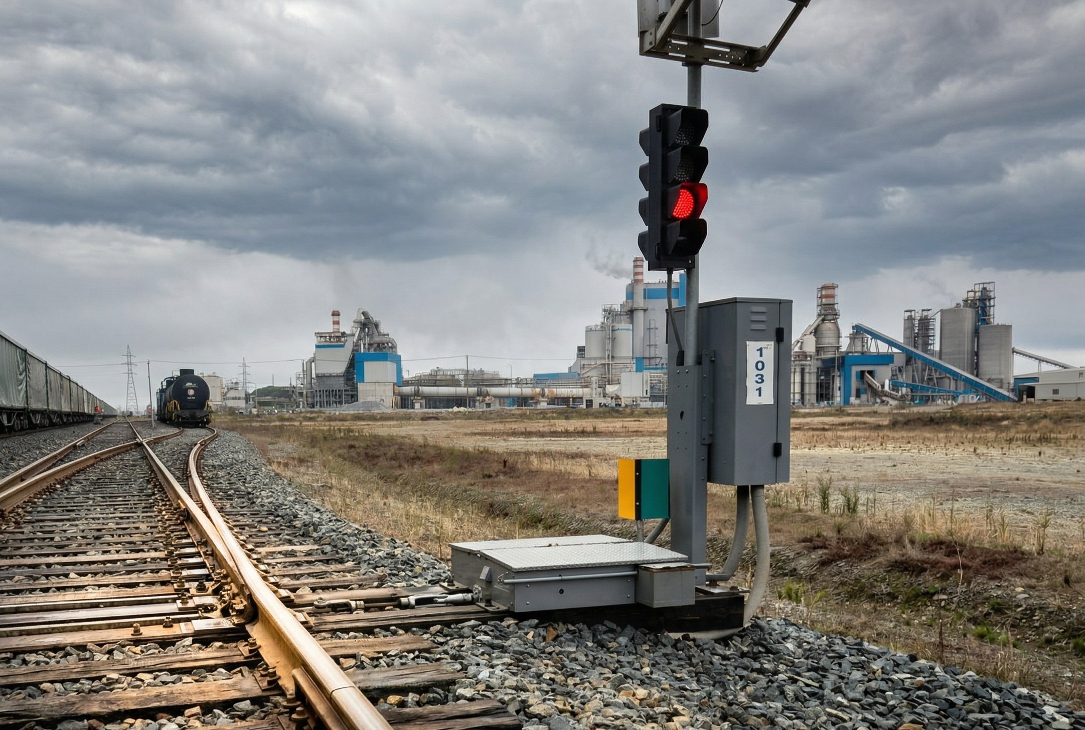 Máquina de cambio de vías ferroviarias